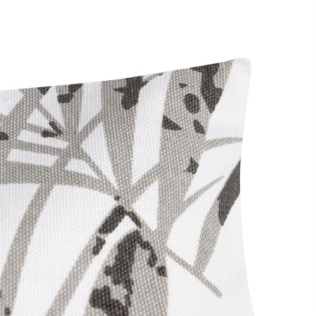 Decorative pillowcase 40x40 cm, tropics, gray color, 100% cotton-2