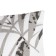 Decorative pillowcase 40x40 cm, tropics, gray color, 100% cotton