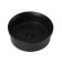 ABBER Bequem AC2103MB shell, 400x400x140 mm, black, matte