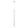 Suspension lamp "Alamamo" LED 5W 4000k white 2.5x2.5x60-160cm