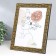 Photo frame plastic 20x25 cm "Rectangles by hand" gold with black 28.5x23.5 cm
