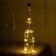 Garland "thread" 1 m dew with a cork, IP20, silver thread, 10 LED, glow warm white, lr44x3