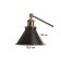 Bra "Gafon" E27 40W Black 18x25x35cm