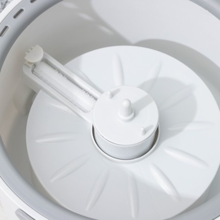 Mop with spin and bucket, microfiber nozzle, compact-5