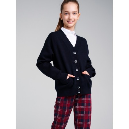 Cardigan for girls, height 134 cm