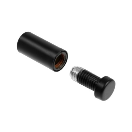 Remote holder for plates, 12x30 mm, black color, set 10 pcs.-4