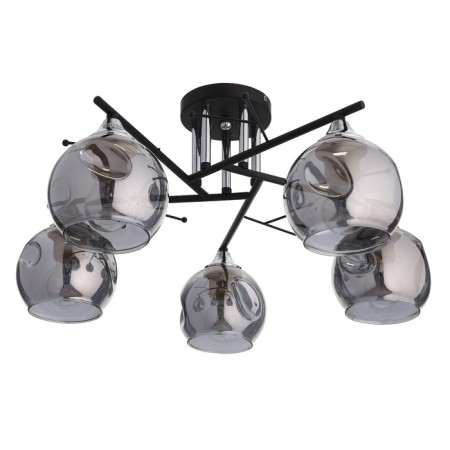 Chandelier 6247 5XE27 black
