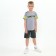 Shorts for a boy, khaki color, height 134 cm