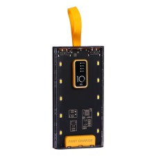 External battery CRR-32, 10000 mAh, 2USB, Type-C, 2 A, display, black
