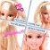 Doll of a mannequin for creating a hairstyle, with accessories "Fashion Image", a cold heart