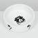 Ceramic bowl for rodents "black and white" 80 ml 8.5 x 3 cm
