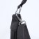 Load bag with zipper, external pocket, long belt, dark gray color