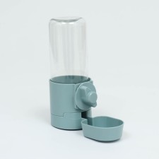Drill for an aviary 24 x 12 x 12 cm, 500 ml, blue