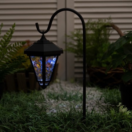 Lamp on the solar battery "Eurohant", "Lantern" 16.5x85 cm, IP44, 1 LED, white-1