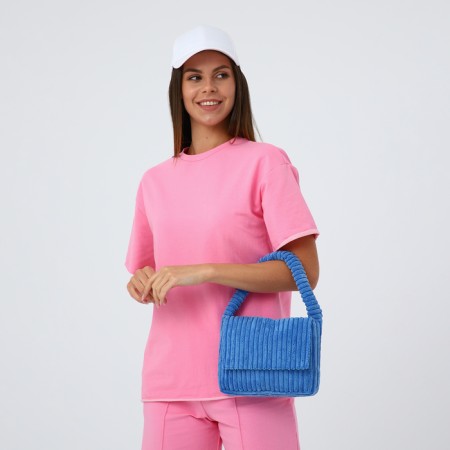Youth bag on magnet, blue color-6