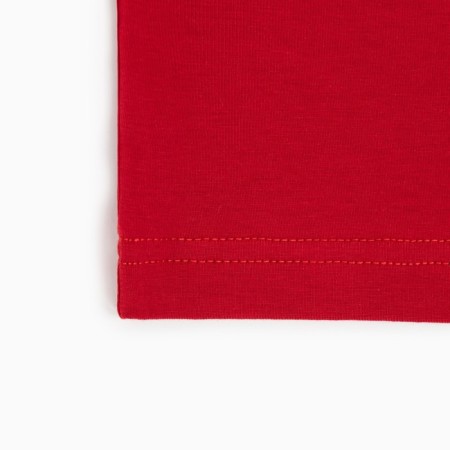 Women's T-shirt with a neckline Minaku Slim Fit: Red color, pr 42-9