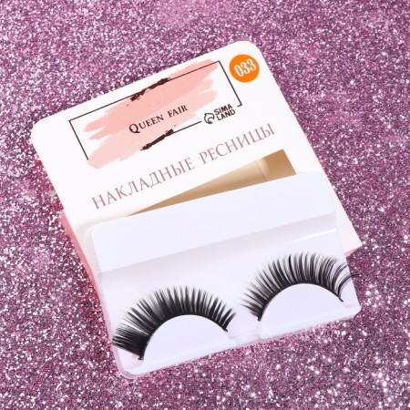 Eyelashes overhead "view", without glue, mix effect-10