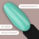 Delicate nude nail polish gel, 3 phase, 8 ml, LED/UV, turquoise color (31)