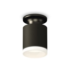 Lumber of the overhead Ambrella Light, XS6302110, MR16 GU5.3 LED 10 W, black sand, black, white matte