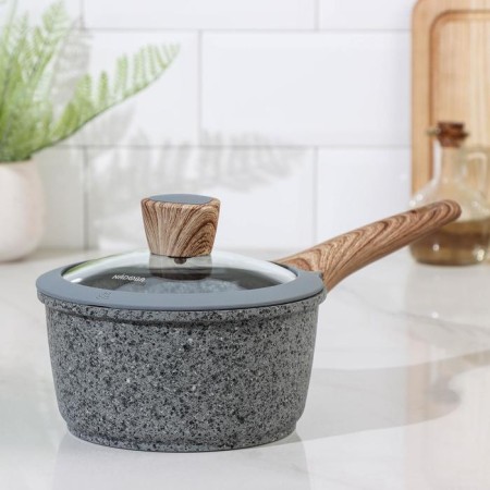Bucket with a glass cover Nadoba mineralica, d = 24 cm, 1.5 l