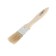 Brush flat scrap, natural bristles, wooden handle, 3/4 ", 20 mm