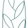 Shpalera, 160 × 60 × 1 cm, metal, green, "freshness"