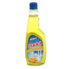 Barhat ISKRA, citrus mixed glass and mirrors, with isopropyl alcohol, without a spray, 500 ml