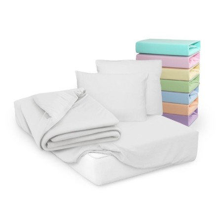 Cleo gum sheet, knitwear, size 200x200x25 cm, white color