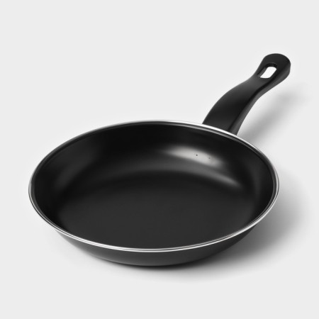 Set of the jacqueline pan, 3 subjects: 20/25/30 × 4 cm, anti -stick coating, black color-5