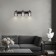 Lamp Mars, 3x40W E27, black color, gray color