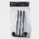 Holder for towels Stölz Loft Basic, 3 knitting needles, black color