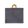 Package with loop handle black 50 x 41 x 10 cm 80 μm