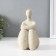 Souvenir Polystone "Lauren Honey" White 11.5x11x19 cm