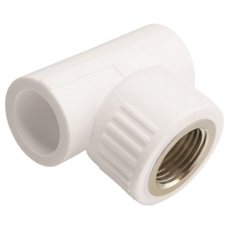 Combined Aqualink, polypropylene tee, d = 25 mm x 1/2 ", internal thread