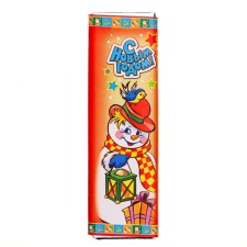 New Year. Chocolate figure 
