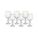 A set of glasses for white wine STERNA, decor “Gold Gold”, 190 ml X 6 pcs.