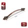 Handle-slop RS147AC, m/o 96 mm, color copper