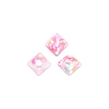 Plastic design TNL “Kaleidoscope”, No. 01 “Square”, 5 pcs