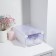 Shoe storage box Large Size sharing 22 × 34 × 13 cm, white color