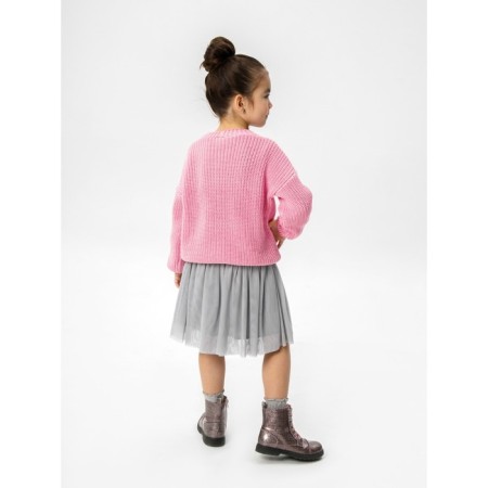 Кардиган для девочки Amarobaby Knit, рост 104 см, цвет розовый-4