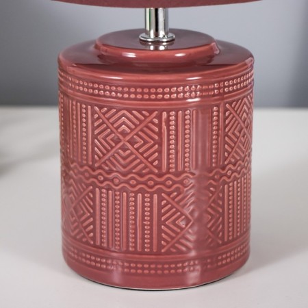 Bertie table lamp E14 40W Terracotta 15x15x29 cm Risalux-4