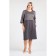 Women's dress, size 60, gray color