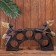 Souvenir stand for the bottles "Aborigines on the bridge" 32x60x15 cm