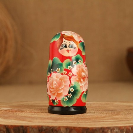 Matryoshka 5 puppet "Christie Souvenir", 10-11 cm, manual painting-2
