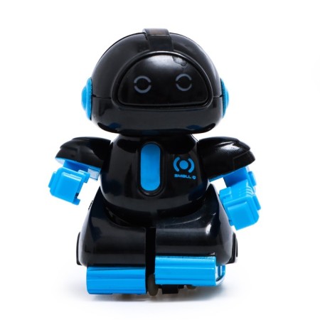 Robot radio -controlled "minibot", light effects, black color-1