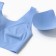 Bustier female, blue color, size 44 (s)