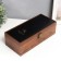 Casket wood, leatherette for a bottle "Grapes" 3 objects 35x11x15.5 cm