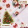 New Year's Paper "Snowman in a hat", gloss, 1 sheet, 80 g/m2, 70 x 100 cm