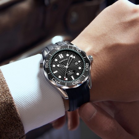 Men's wrist watches, D-4.3 cm, waterproof-1