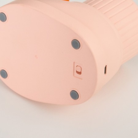 Table lamp "Boat Hare" LED 3 modes 3W USB Organizer Pink 8x11x31 cm Risalux-12